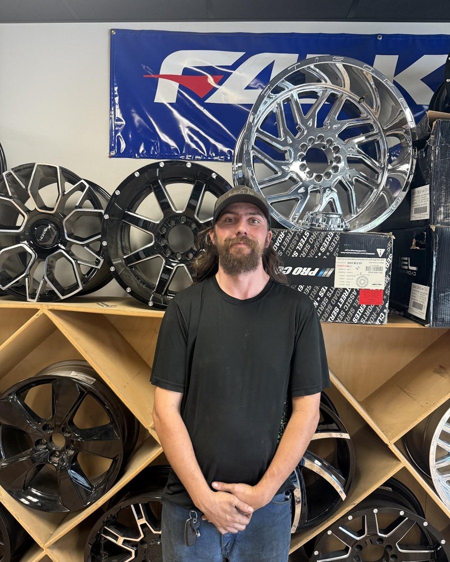 James Arter, mechanic and alignment tech
